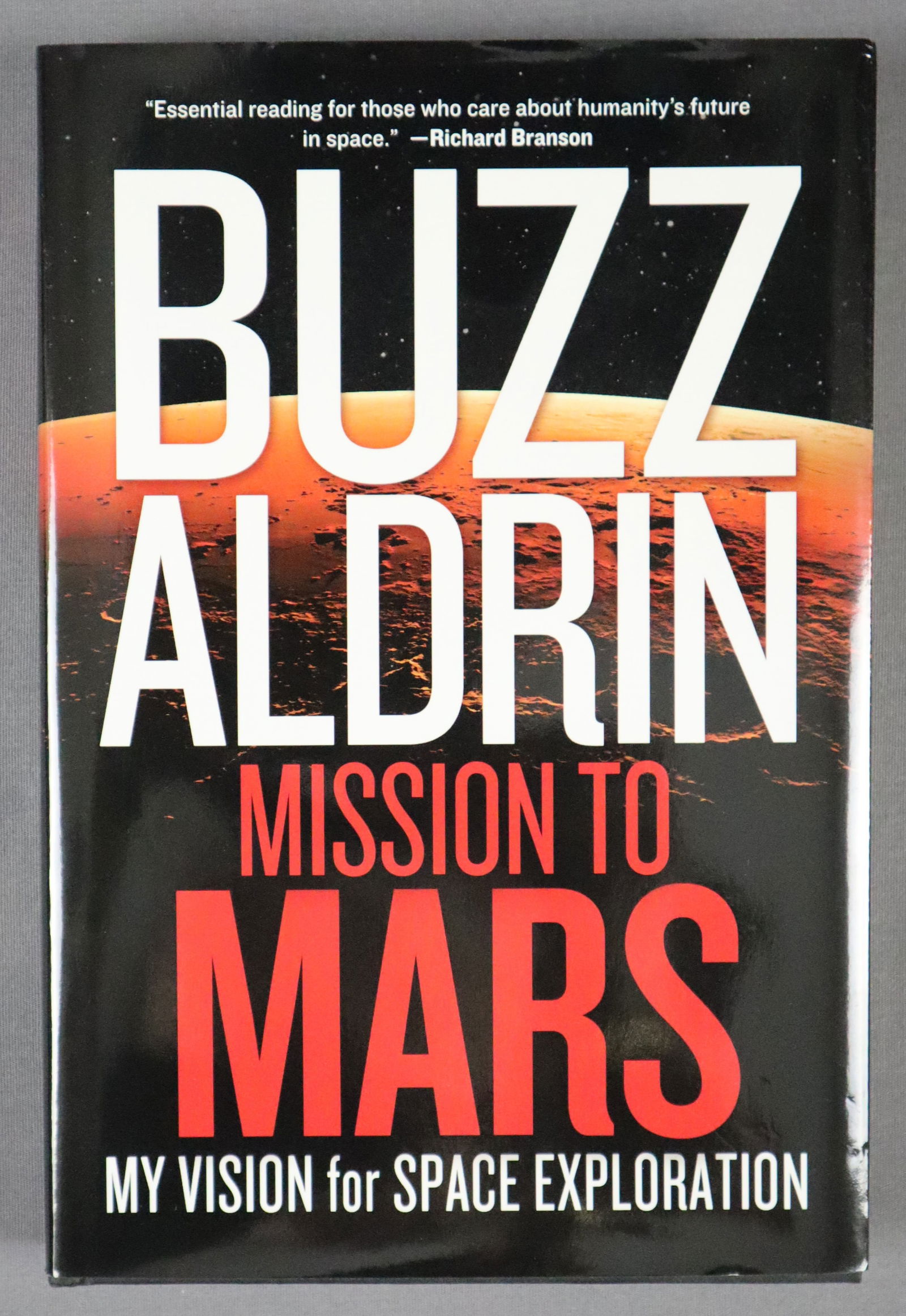 Buzz Aldrin Signed "Mission To Mars" Book (1 of 4)