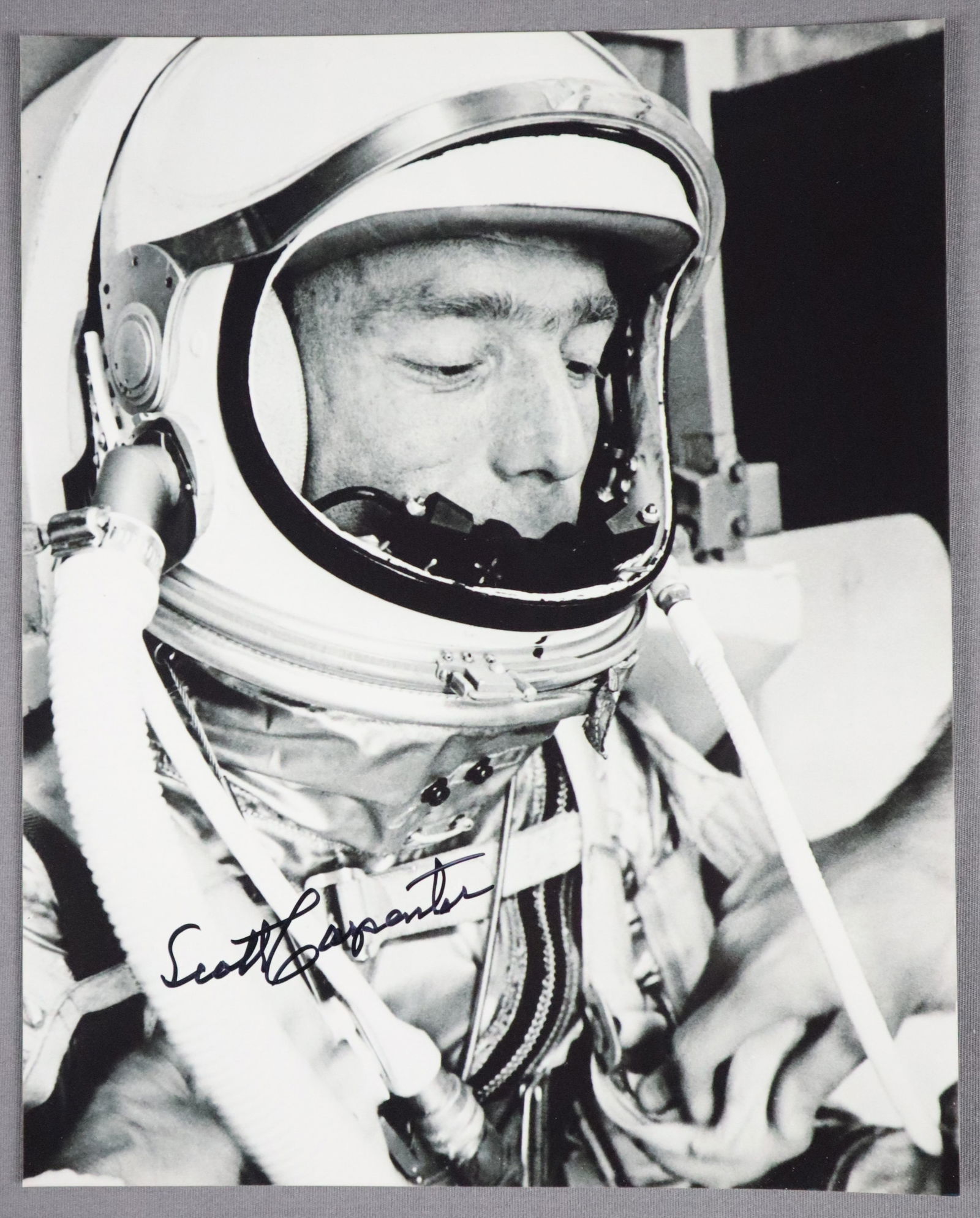 Scott Carpenter Signed Portrait Photograph (1 of 2)