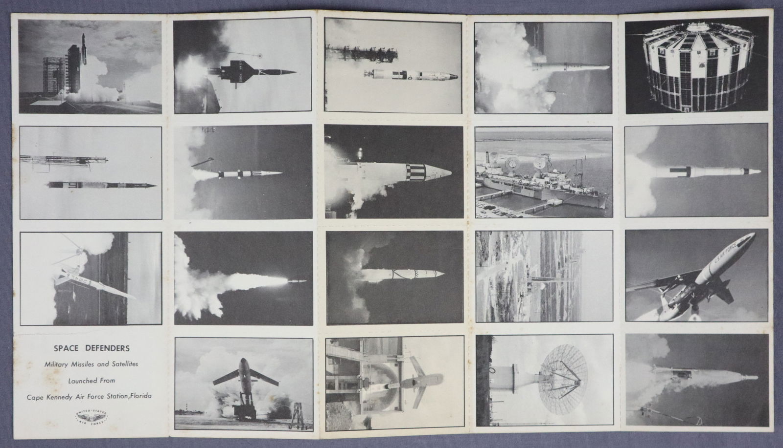 1965 Full Intact Set of Space Defender Cards (1 of 3)