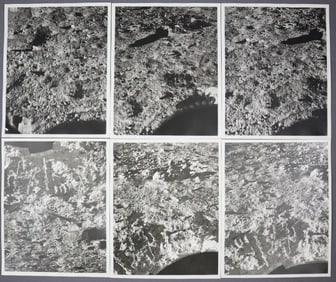 6 - Original US Geological Survey Lunar Mosaic Map Photographs
