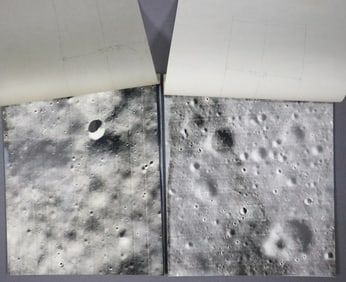 2 - Lunar Orbiter I Proof Composite Map Photographs