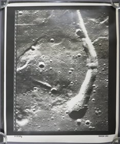 NASA-LRC Lunar Orbiter 5 Photographic Map