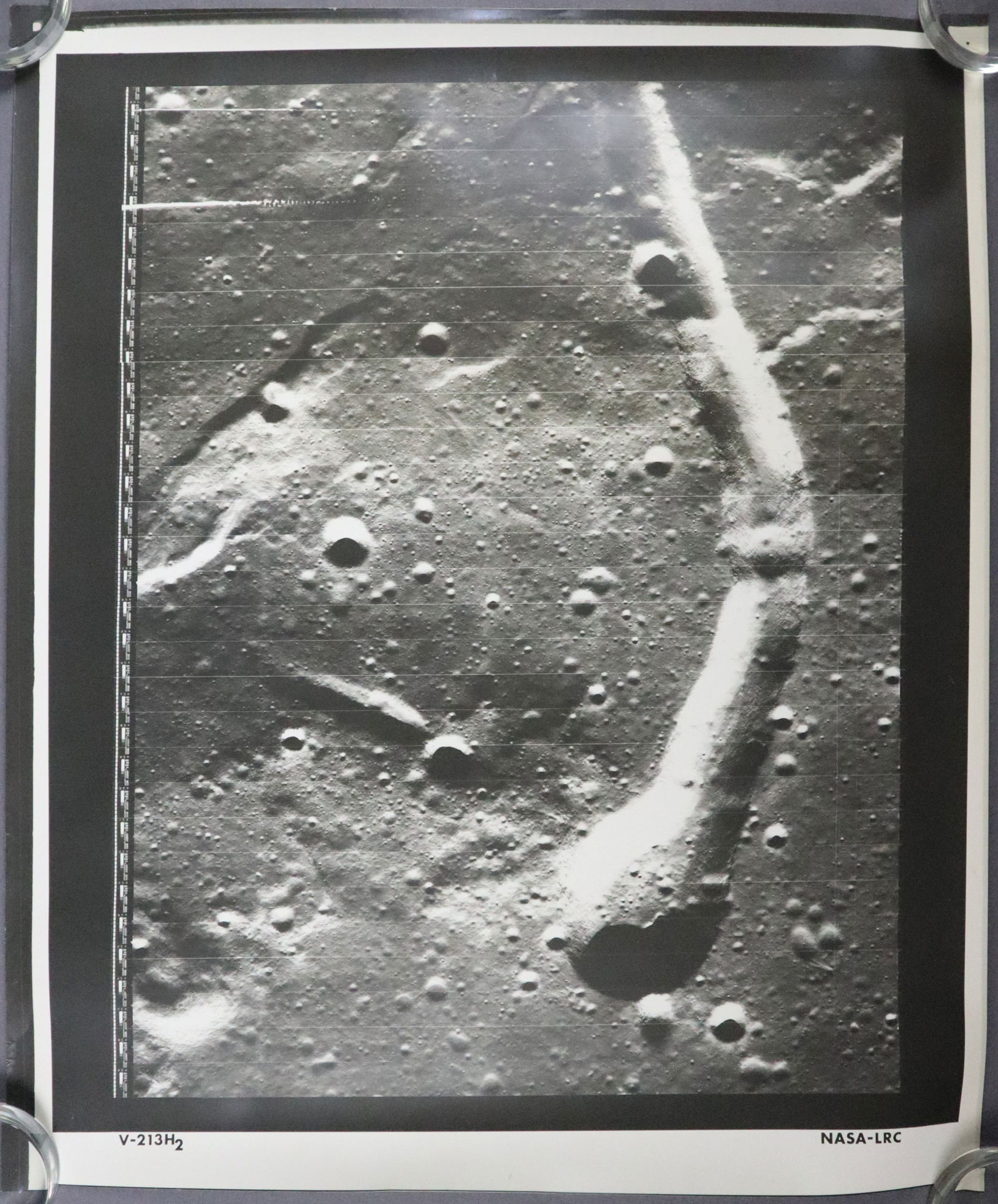 NASA-LRC Lunar Orbiter 5 Photographic Map (1 of 2)