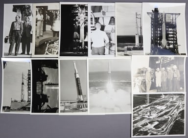 12 - Early Unmanned Rocket Launch Photographs