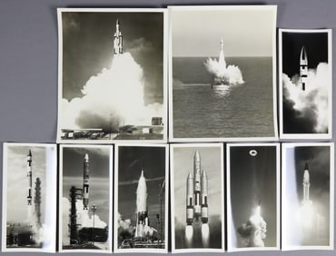 11 - Original NASA Launch Rocket Photographs 1962-1965