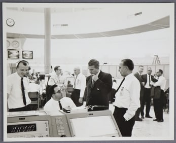 Wernher Von Braun & Kurt Debus Block House Photograph