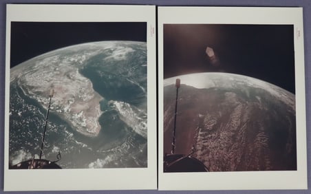 2 - Gemini II Orbital Red Numbered Photographs