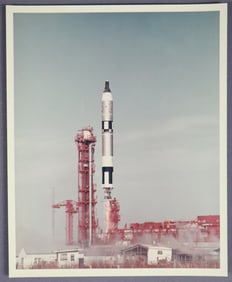 Vintage Gemini GT-12 Launch Photograph