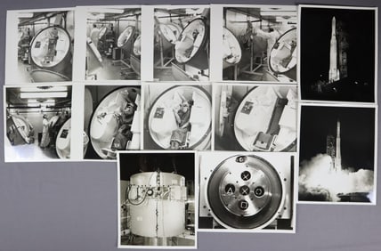 12 - Original NASA Primate Training Procedures Photographs