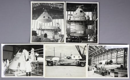 5 - Original NASA Apollo Command Module Boiler Plate 13 Photographs