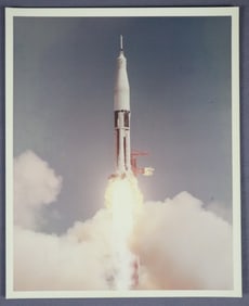 Vintage Apollo AS-201 Launch Photograph