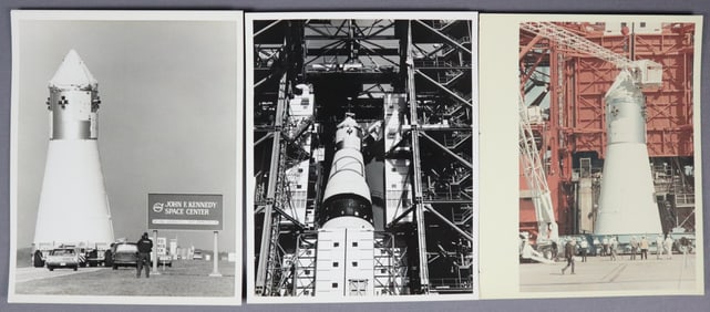 4 - Vintage Apollo AS-204 Launch Vehicle Photographs