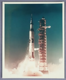 Apollo 4 Vintage Launch Photograph