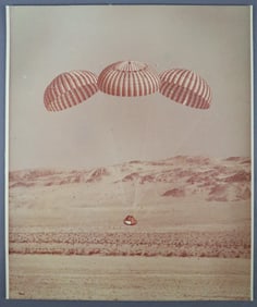 Apollo Boiler Plate Drop Test Original Photograph