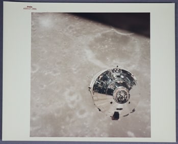 Apollo 10 CSM "Charlie Brown" in Lunar  Orbit
