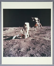 Apollo 11 Lunar Surface Photograph