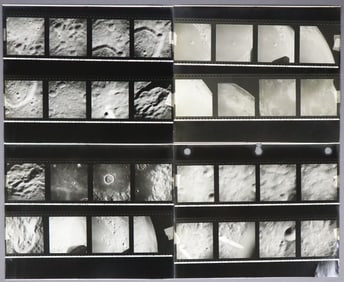 3 - Apollo 12 Lunar Surface Contact Sheet Photographs