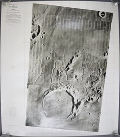Original NASA Lunar Prinz Photomap 1970