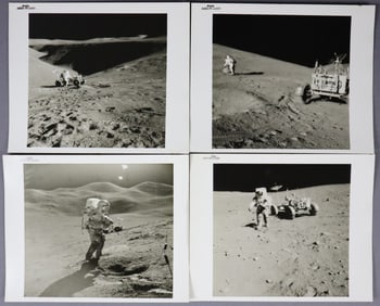 4 - Apollo 15 Lunar Surface Numbered Photographs