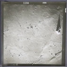 Apollo 15 Lunar Orbit NASA Photograph