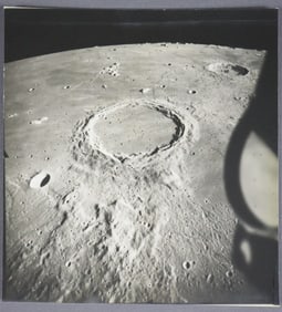 Apollo 15 NASA Lunar Orbit Photo Proof Image