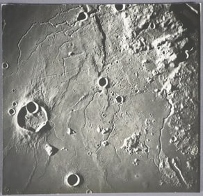 Apollo 15 NASA Lunar Orbit Photo Proof Image