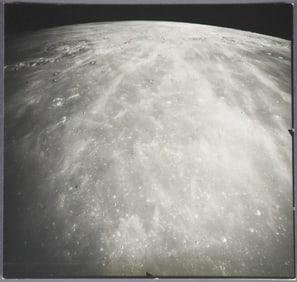 Apollo 15 NASA Lunar Orbit Photo Proof Image