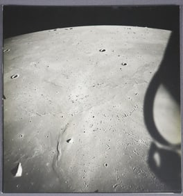 Apollo 15 NASA Lunar Orbit Photo Proof Image
