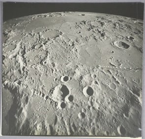 Apollo 16 NASA Lunar Orbit Photo Proof Image