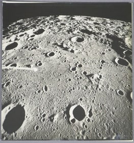 Apollo 16 NASA Lunar Orbit Photo Proof Image