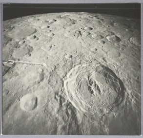 Apollo 16 NASA Lunar Orbit Photo Proof Image