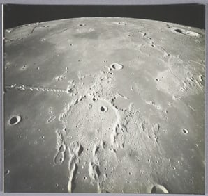 Apollo 16 NASA Lunar Orbit Photo Proof Image