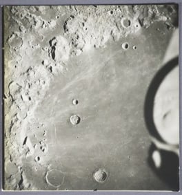 Apollo 17 NASA Lunar Orbit Photo Proof Image