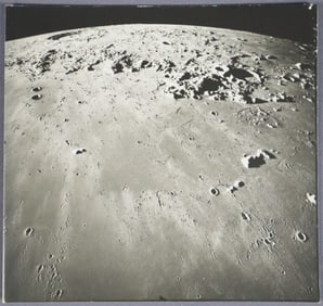 Apollo 17 NASA Lunar Orbit Photo Proof Image