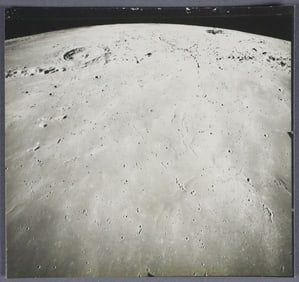 Apollo 17 NASA Lunar Orbit Photo Proof Image