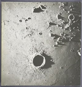 Apollo 17 NASA Lunar Orbit Photo Proof Image