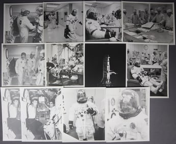 12 - Apollo 17 Original NASA Launch Day Photographs