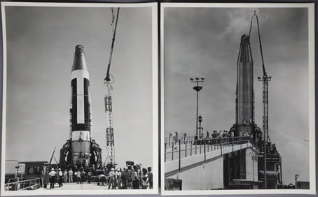 2 - Second & Third Florida Launches of Atlas Missile Photographs