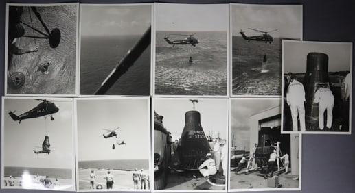 9 - Mercury Freedom 7  Recovery Photographs