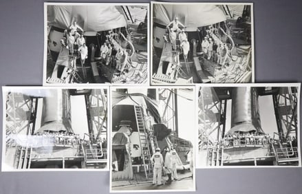 5 - Saturn SA-3 Group Team Member Launch Preparation Photographs