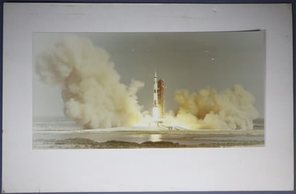 Apollo 15 Launch Photograph