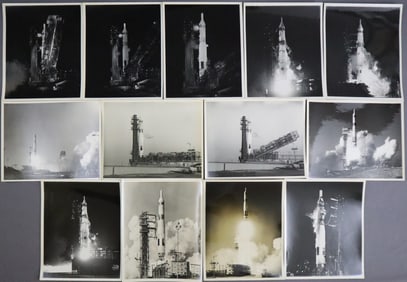 13 - Original U.S. Army  Titan ICBM Missile Launch Photographs 1960's