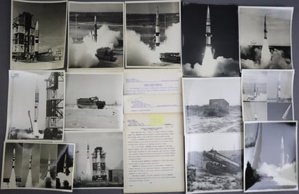 13 - U.S. Army Pershing Missile Launch Photographs 1960's