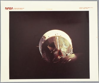 Gemini 6/7 Rendezvous NASA Reproduction Red Numbered Photograph
