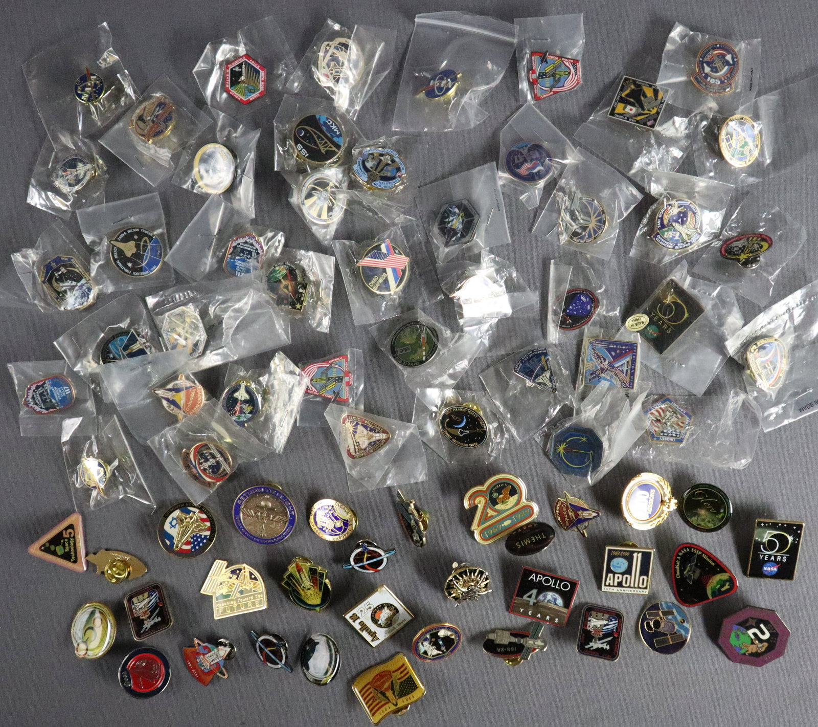 75 - NASA Mission Pins (1 of 3)