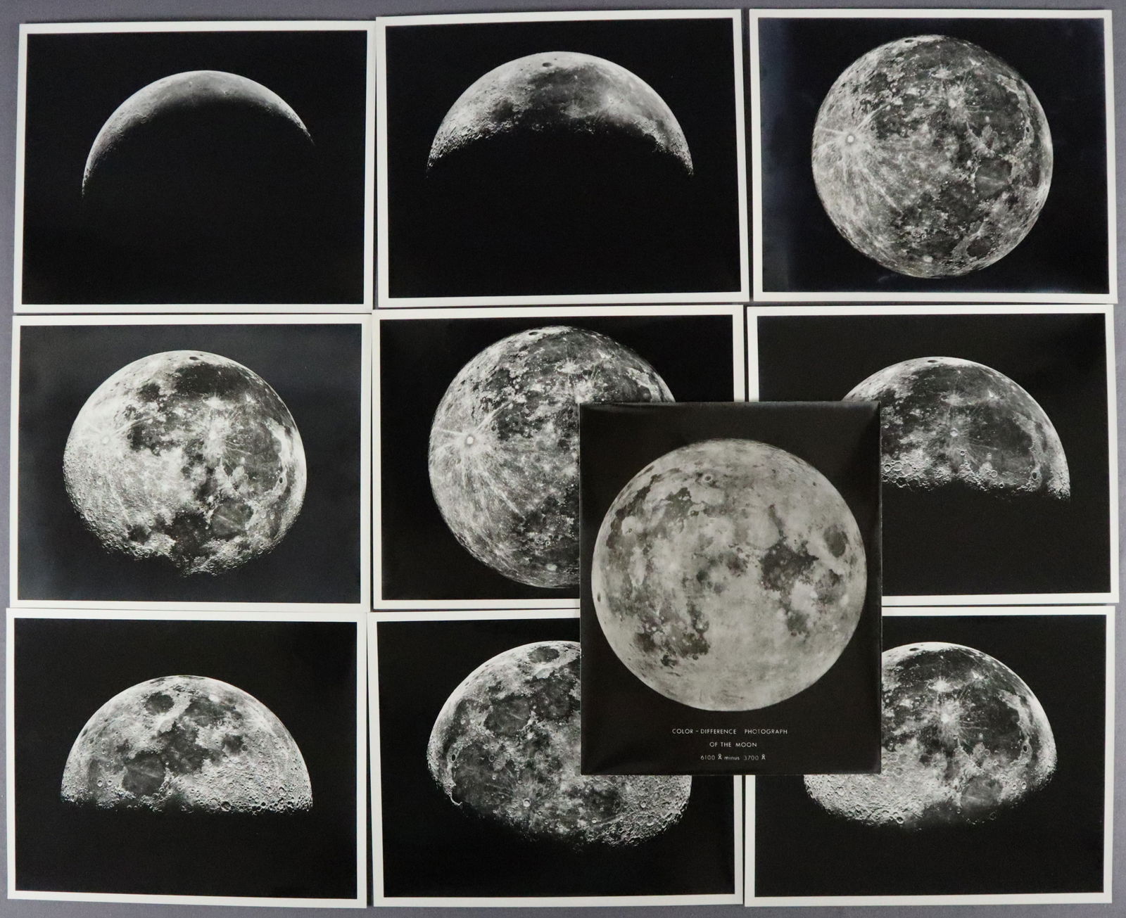 10 - Lunar Photographs From Lick Observatory University Of California (1 of 7)