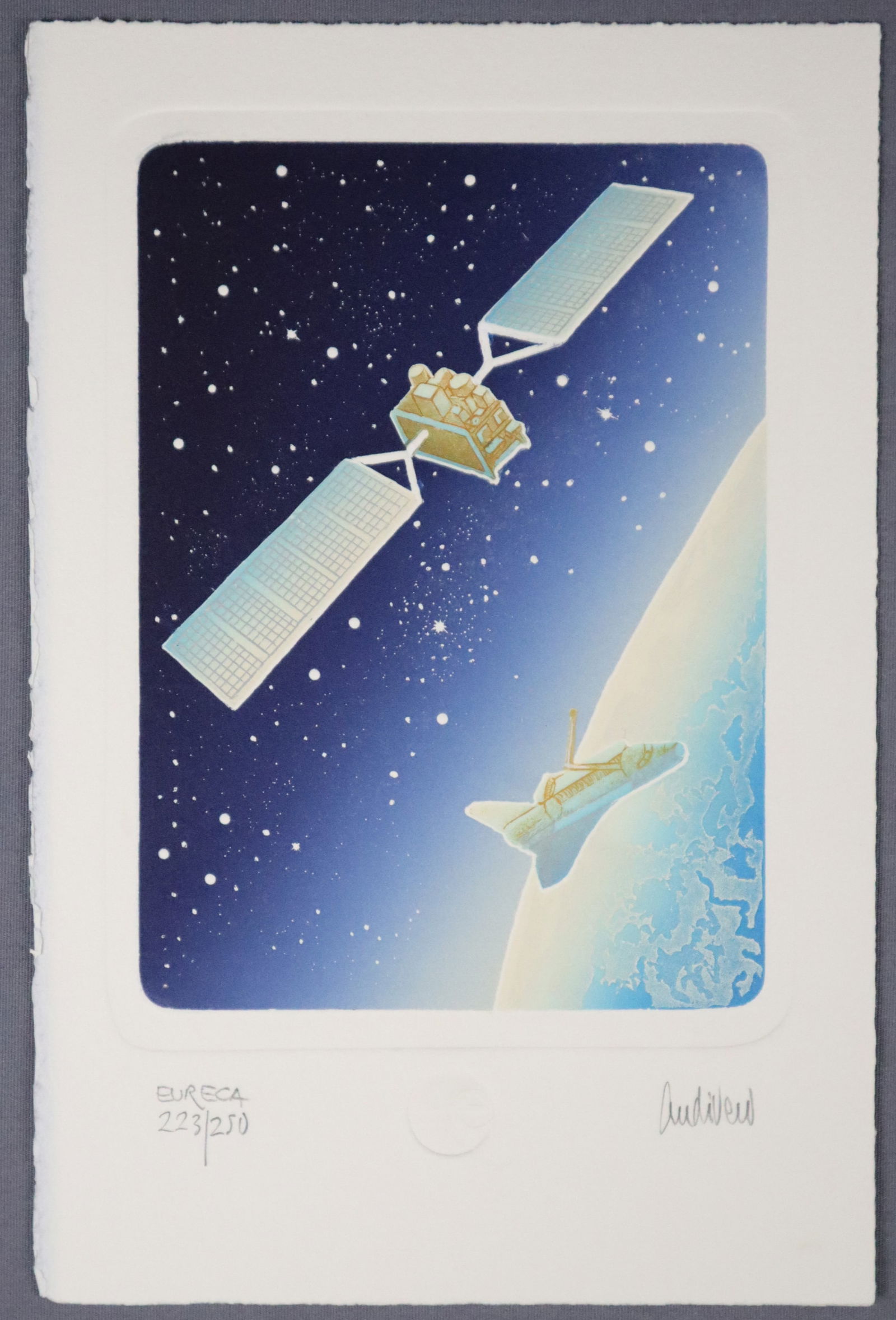 STS-46 Flown & Numbered Art Print (1 of 3)