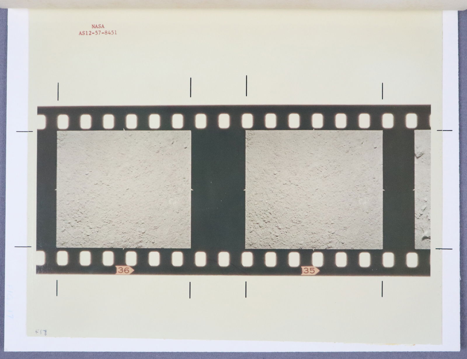 Apollo 12 Lunar Surface Stereo Image #2 (1 of 3)