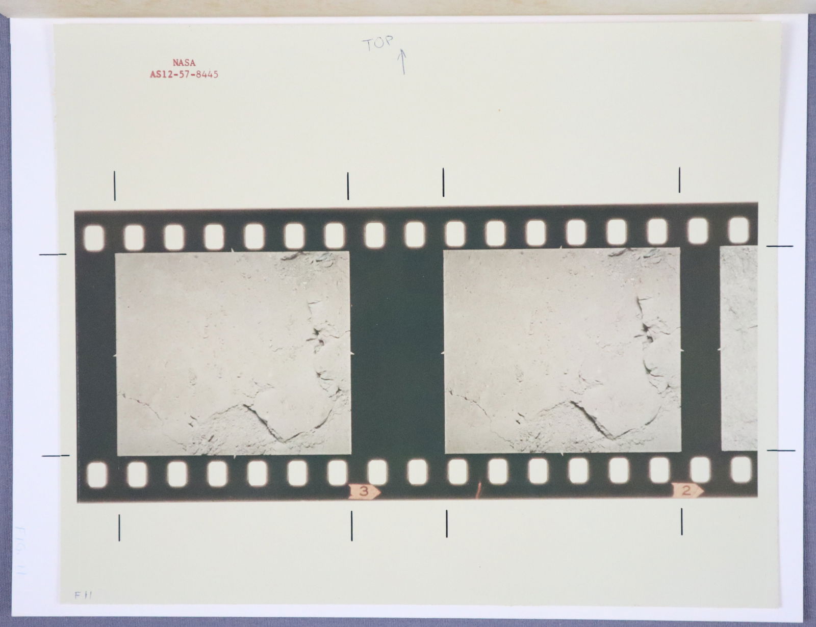 Apollo 12 Lunar Surface Stereo Image #3 (1 of 3)