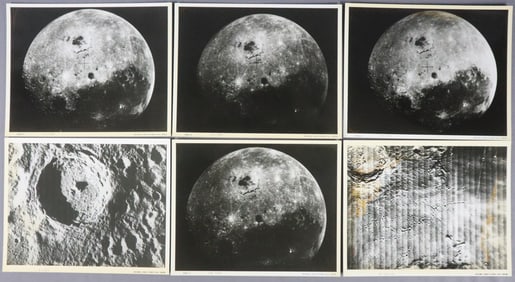 6 - Lunar Orbiter Vintage Photographs of the Moon